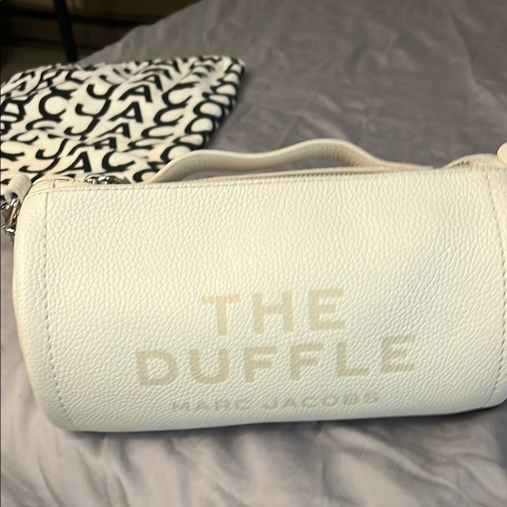 Jacquemus White Travel Bag Minimalist Design